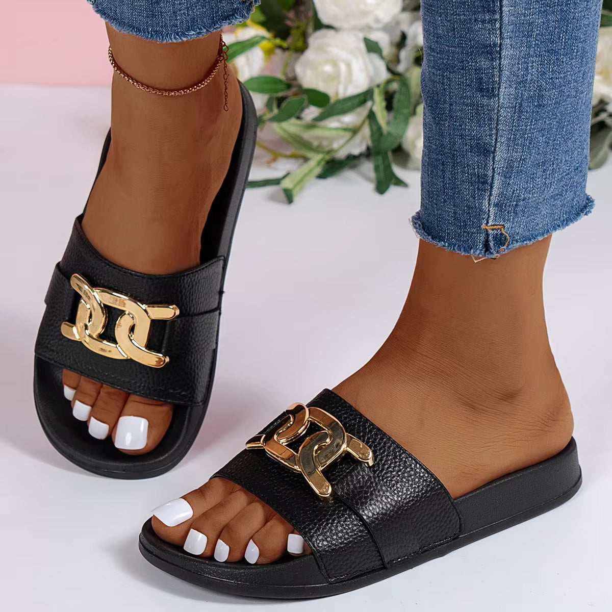 Women Summer Fashion Golden