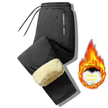 Men's Winter Thiened Warm Lamb Velvet Cotton Pants