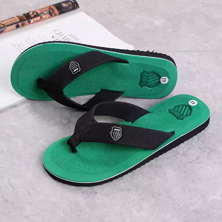Men's Casual Beach Flip Flops — Lightweight Summer Sandals