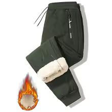 Winter Men's Warm Sports Pants