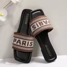 Fashionable Classic Simplicity Sandals Slides Women