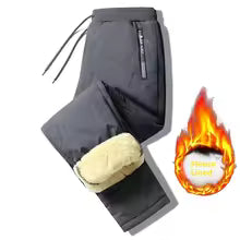 Men's Winter Thiened Warm Lamb Velvet Cotton Pants