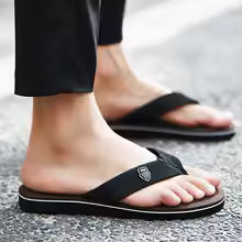 Men's Casual Beach Flip Flops — Lightweight Summer Sandals