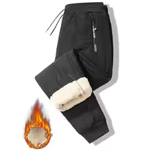 Winter Men's Warm Sports Pants