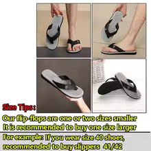 Men's Casual Beach Flip Flops — Lightweight Summer Sandals